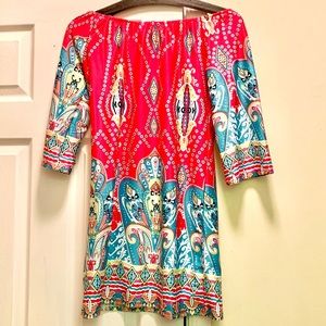 Boat Neck Dress Sz S (Fits like S/M)